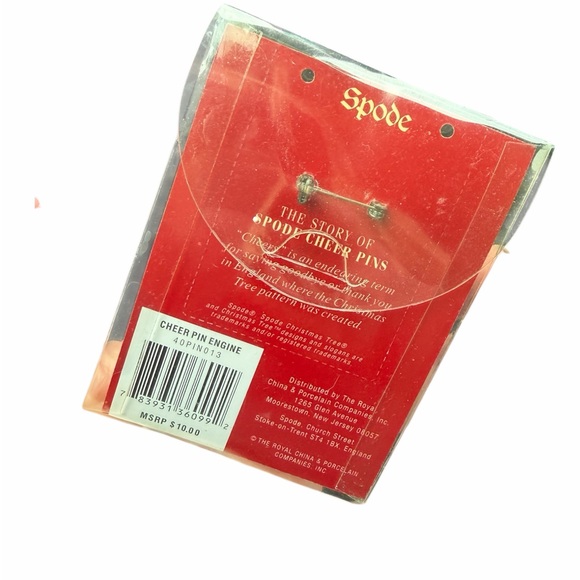 Spode Santa’s Express Cheer Pin - Picture 3 of 4